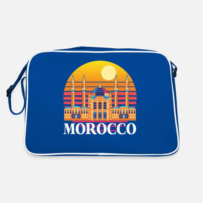 Morocco Temple Africa Gibraltar Moroccan Beach Retro Bag