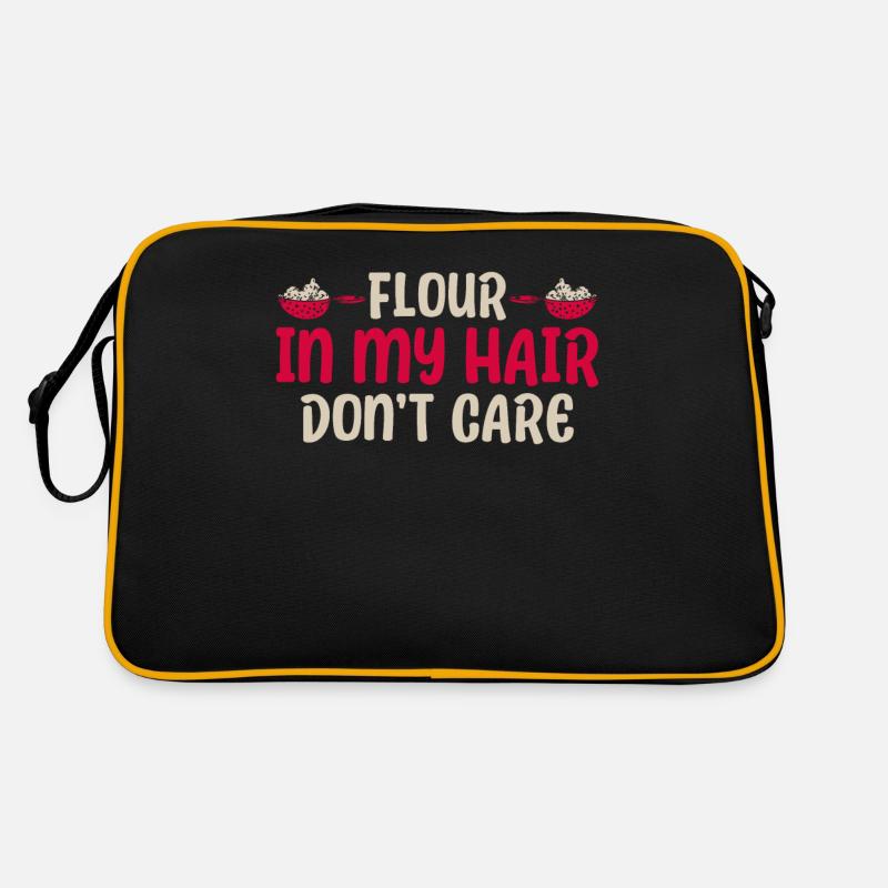 Brotbacken Geschenk Bäckerei Zitat Bäcker Retro Tasche