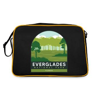 Parc national de Floride Crocodile des Everglades Wandersou - Sac Retro - noir/or - Dos
