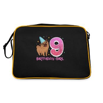 Carlin 9e anniversaire - Sac Retro - noir/or - Dos
