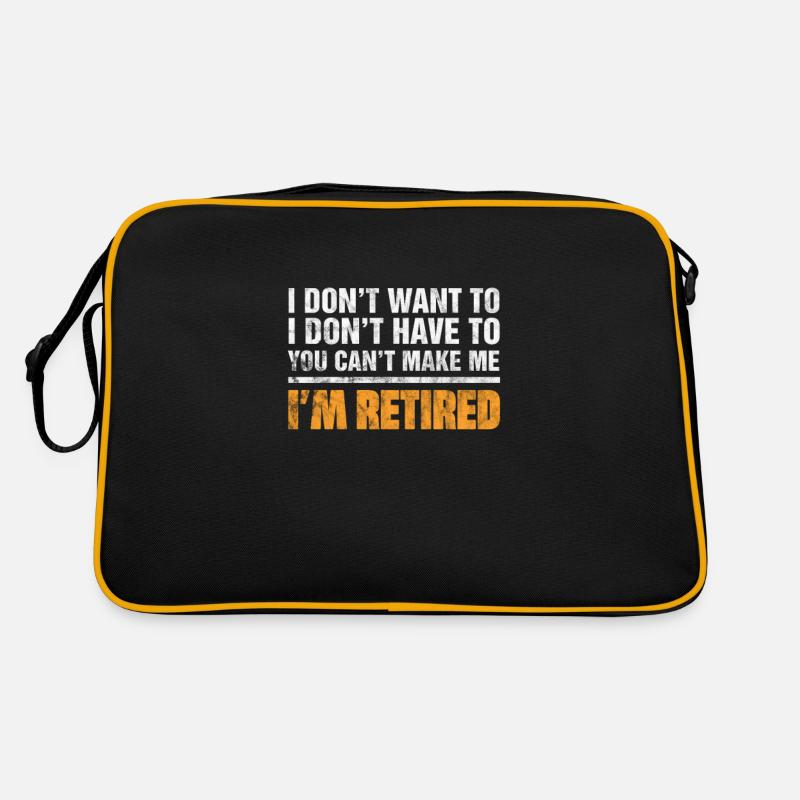 Retirement Retro Bag