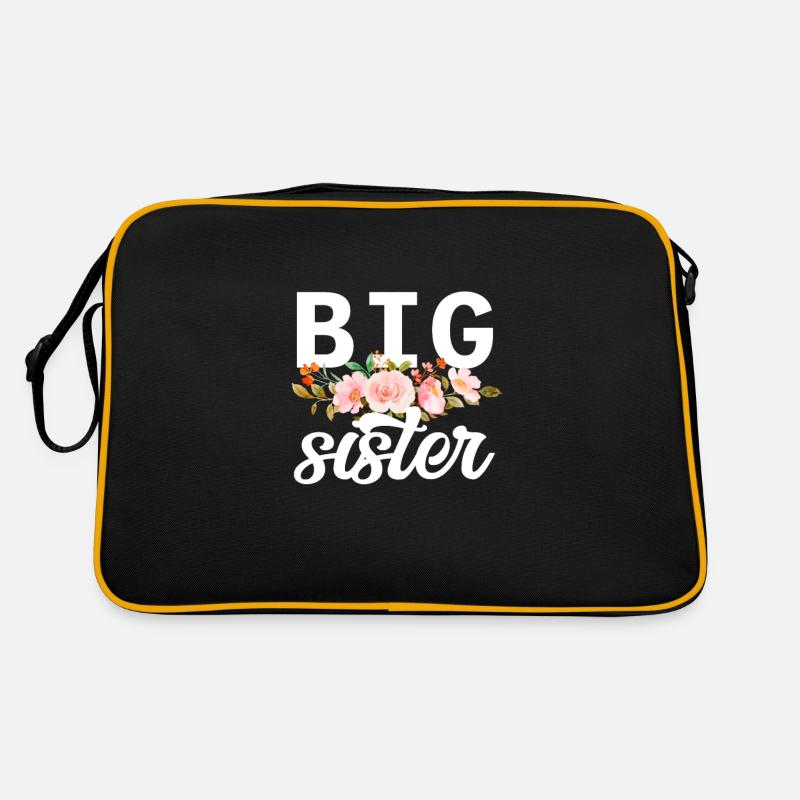 Große Schwester Retro Tasche