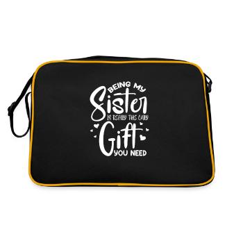 Soeur - Sac Retro - noir/or - Dos