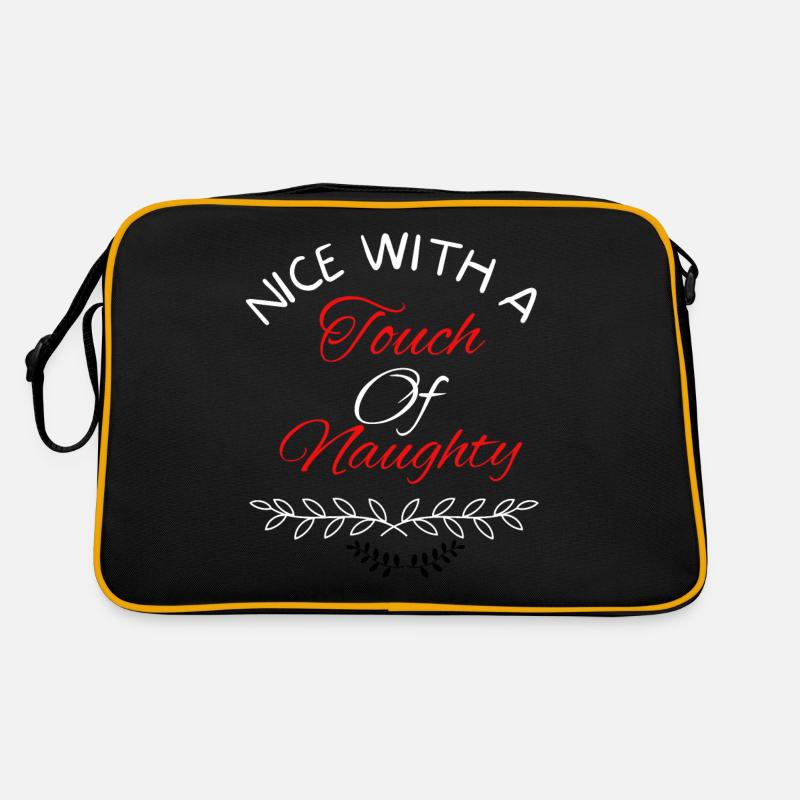 Nett Mit Einer Note Der Frechen Geschenk person Retro Tasche