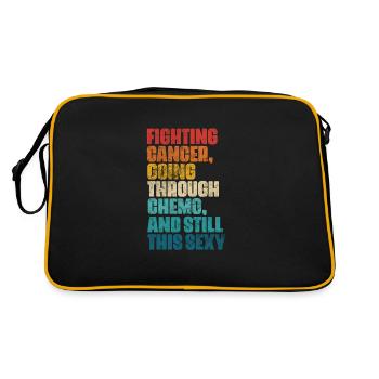 Cancer - Sac Retro - noir/or - Dos