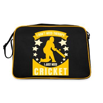 Cricket Therapy Cricket bats - Retro Bag - black/gold - Back