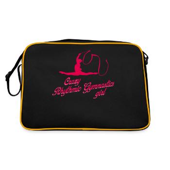 RSG Turnen Rhythmic Gymnastics - Retro Tasche - Schwarz/Gold - Hinten