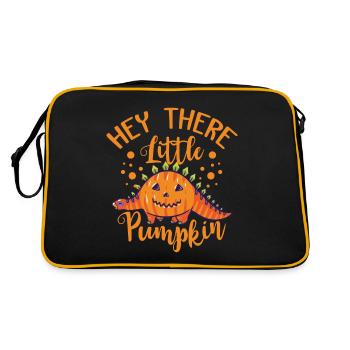 Citrouille de dinosaure Joyeux costume d’horreur d’Halloween D - Sac Retro - noir/or - Dos