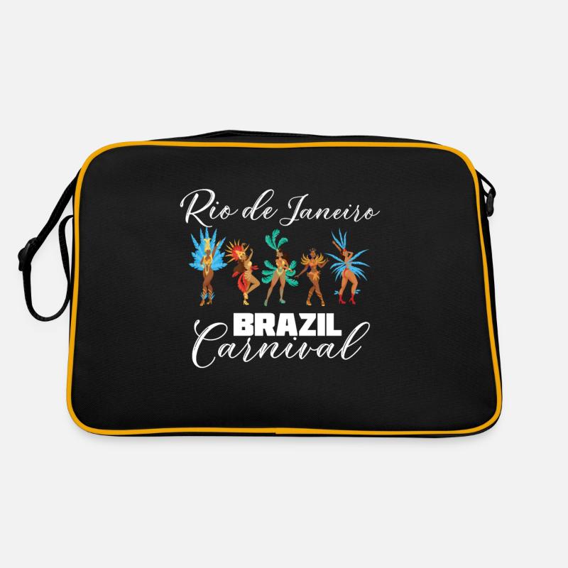 Carnaval de Rio Rio de Janeiro Célébration au Brésil Sac Retro