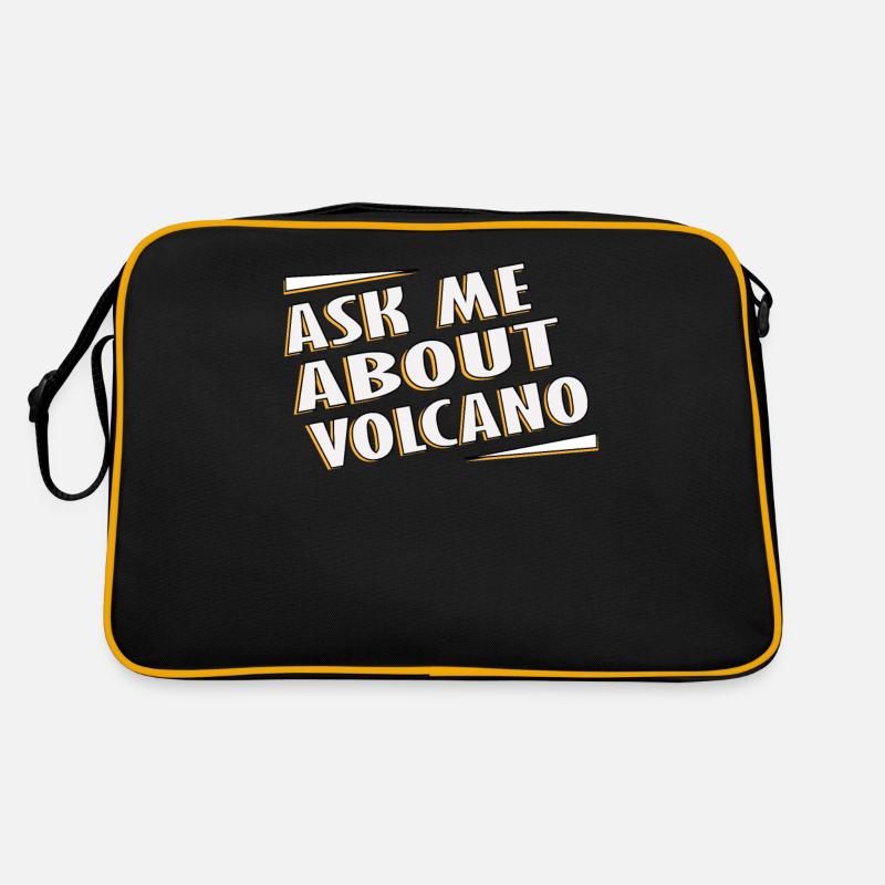 Demandez-moi un cadeau avec volcan Sac Retro