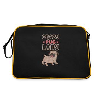 Carlin - Sac Retro - noir/or - Dos