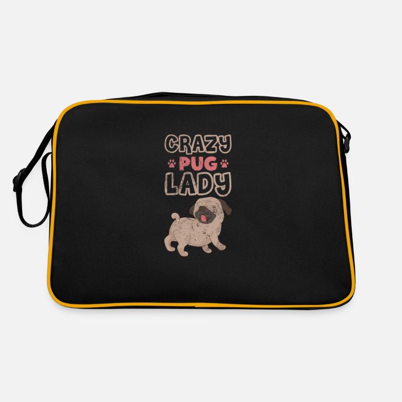 Mops Retro Tasche