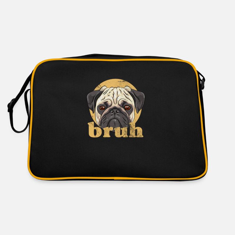 Mops Retro Tasche