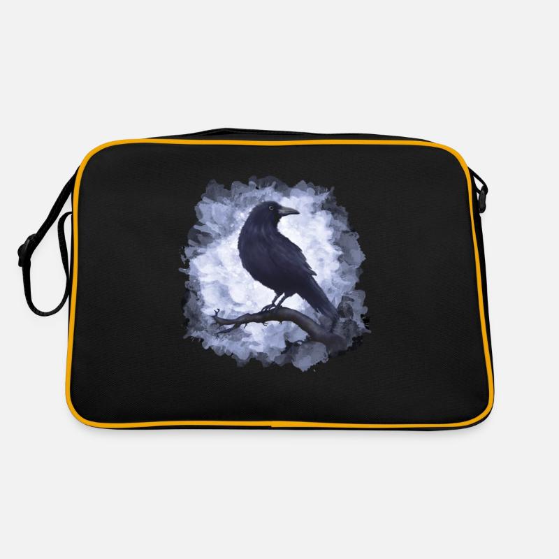 Corbeau Corbeau Goth Sac Retro