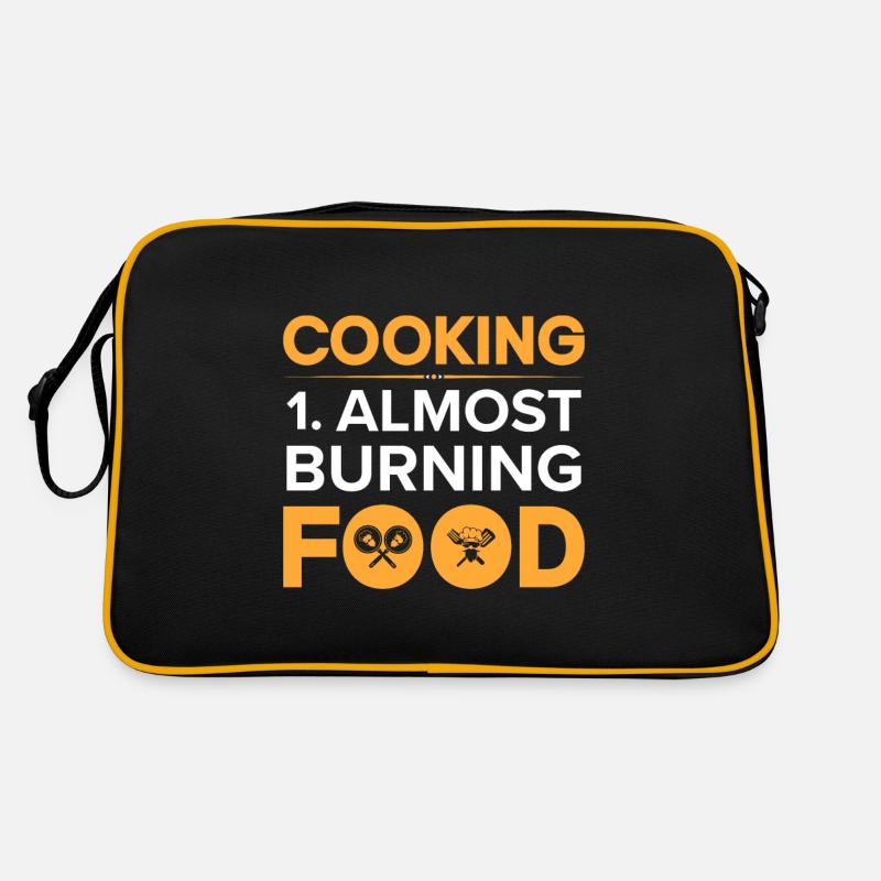 Küchenchef Spruch Geschenk Lustig Koch Retro Tasche