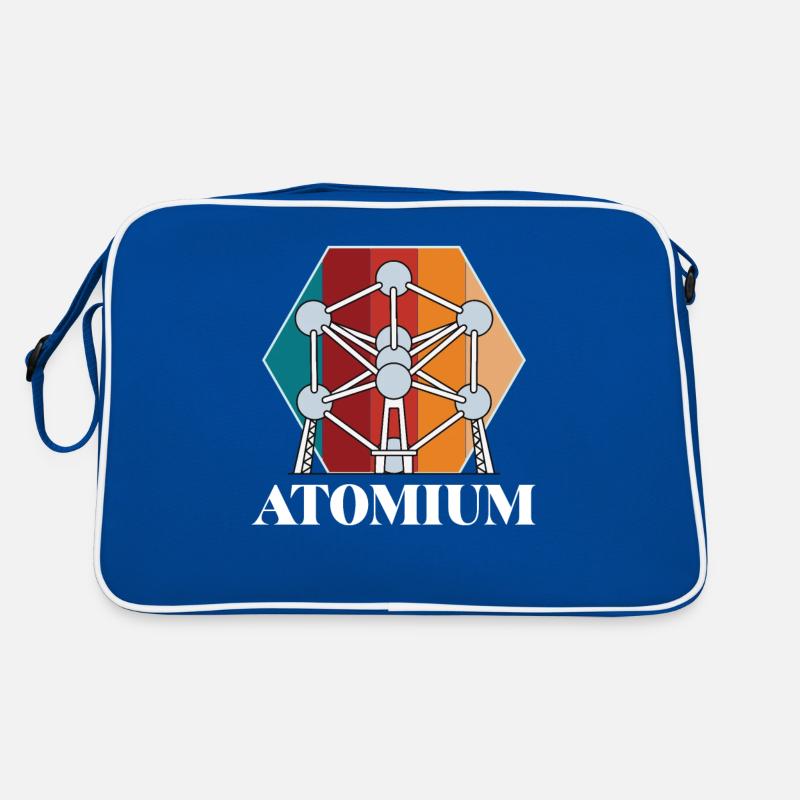 Atomium Atomic nucleus Brussels Science for Ph Retro Bag