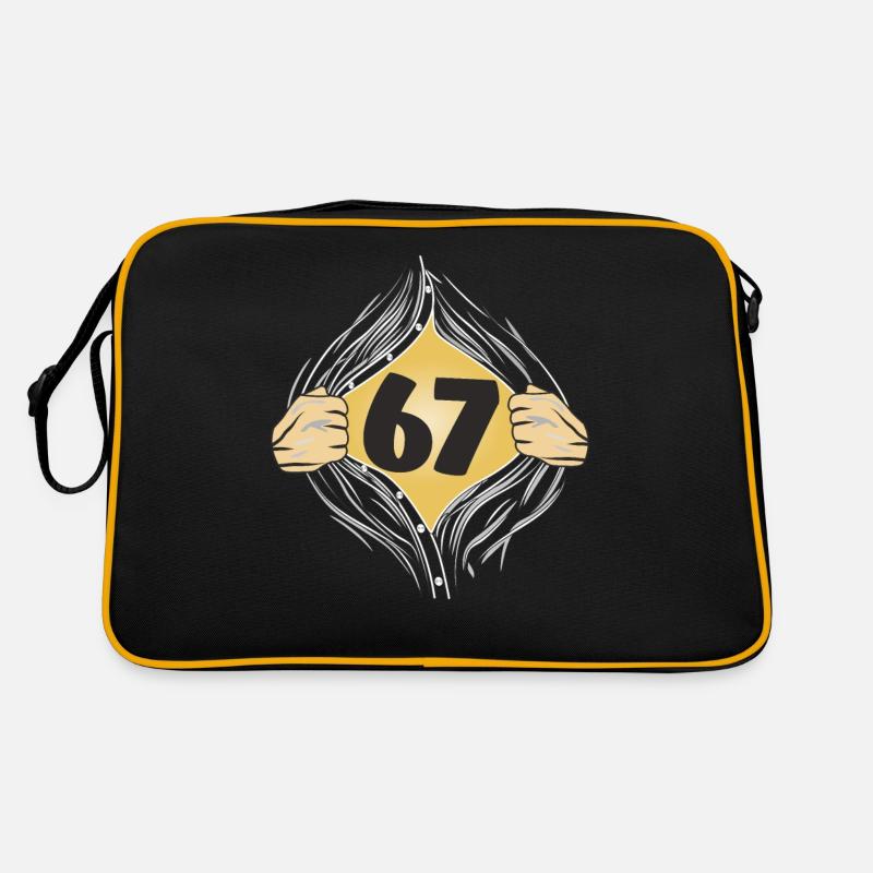 67 HEMD AUFZIEHEN Retro Tasche