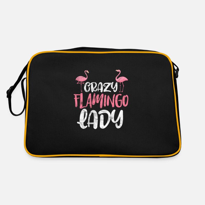Flamingo Lady Retro Bag