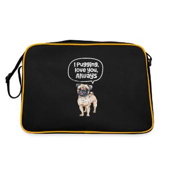 Carlin - Sac Retro - noir/or - Dos
