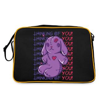 Voodoo Thinks of You Voodoo Halloween Zaub - Retro Bag - black/gold - Back