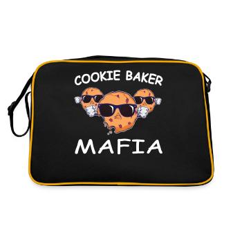 Сookie Baker Mafia Cook Chef Christmas Magic - Sac Retro - noir/or - Dos