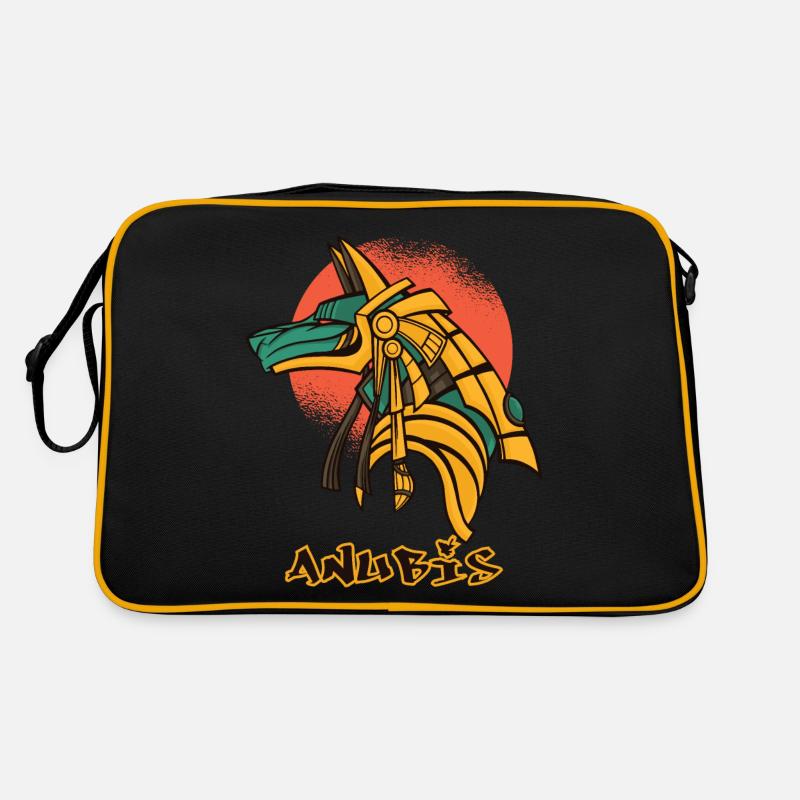 Anubis Egypte Pyramides Egypte Egyptologue Egyptien Go Sac Retro