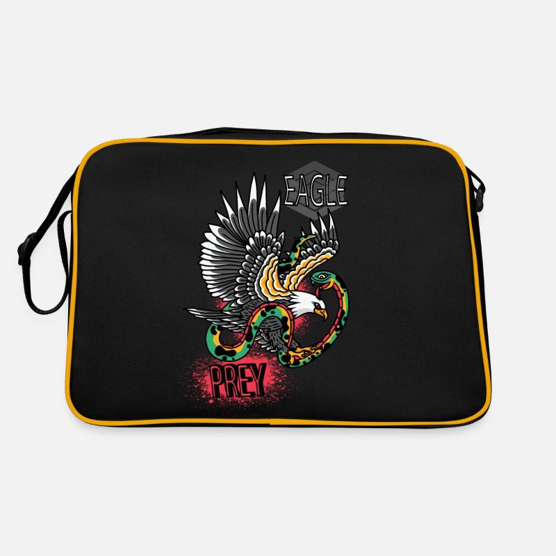 Falcon Sharp objects Falconry Eagle Goshawk Falk Retro Bag