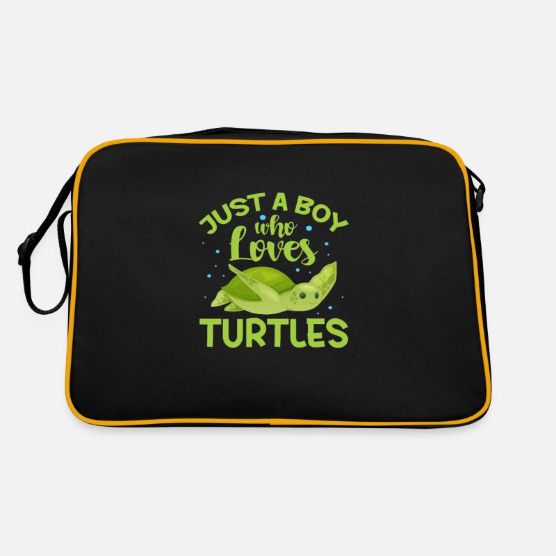 Turtle Turtle Sea Sea Creatures Gift Retro Bag
