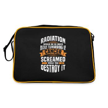 Cancer - Sac Retro - noir/or - Dos