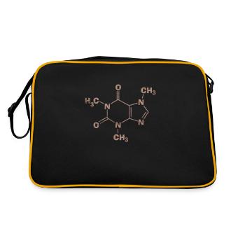 Coffee - Retro Bag - black/gold - Back