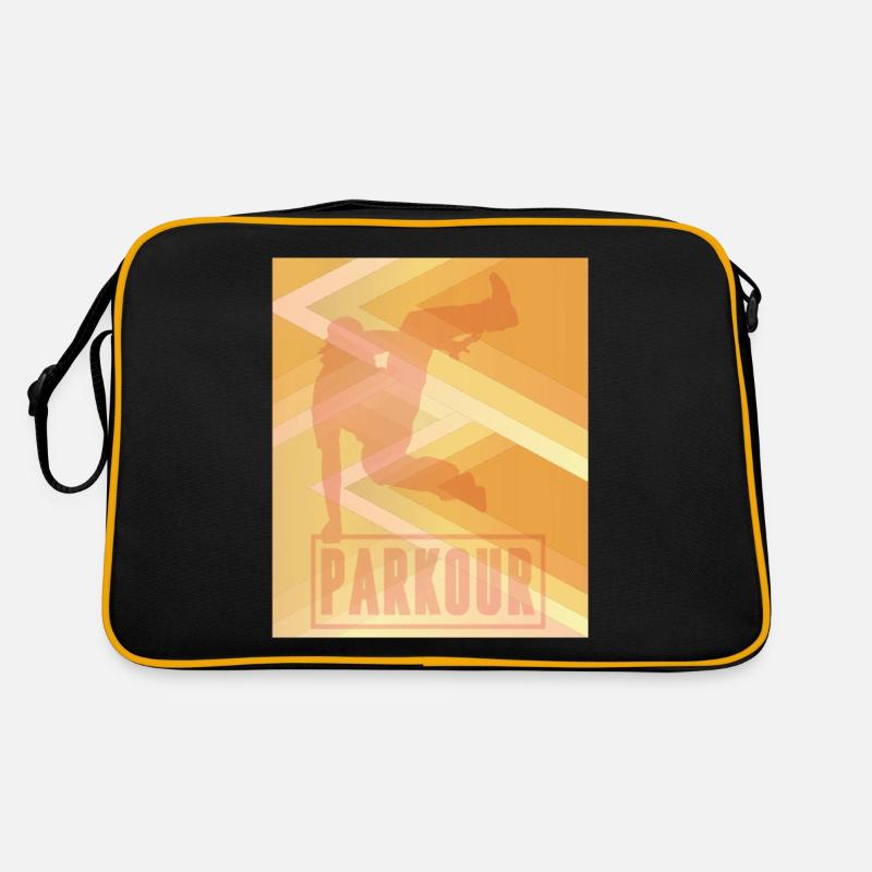Parkour Art City Run Freestyle Runner Retro Bag