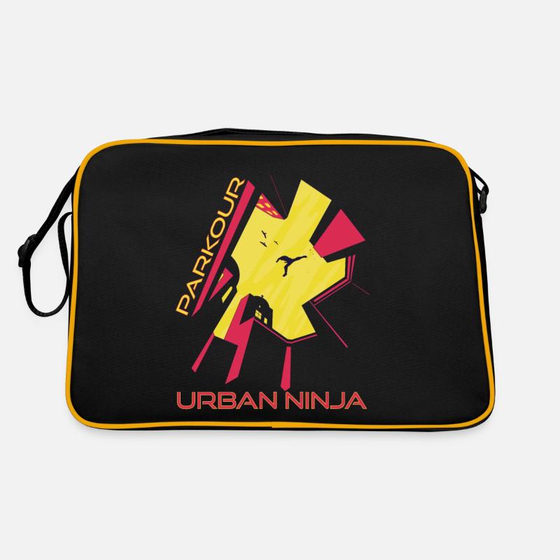 Parkour Jumping Over World Warning Jump Over Every Retro Bag