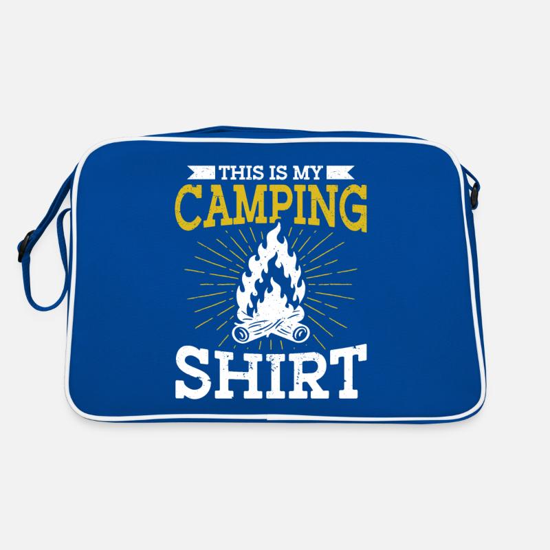 Camping Gift Drôle de dicton pour les campeurs Sac Retro