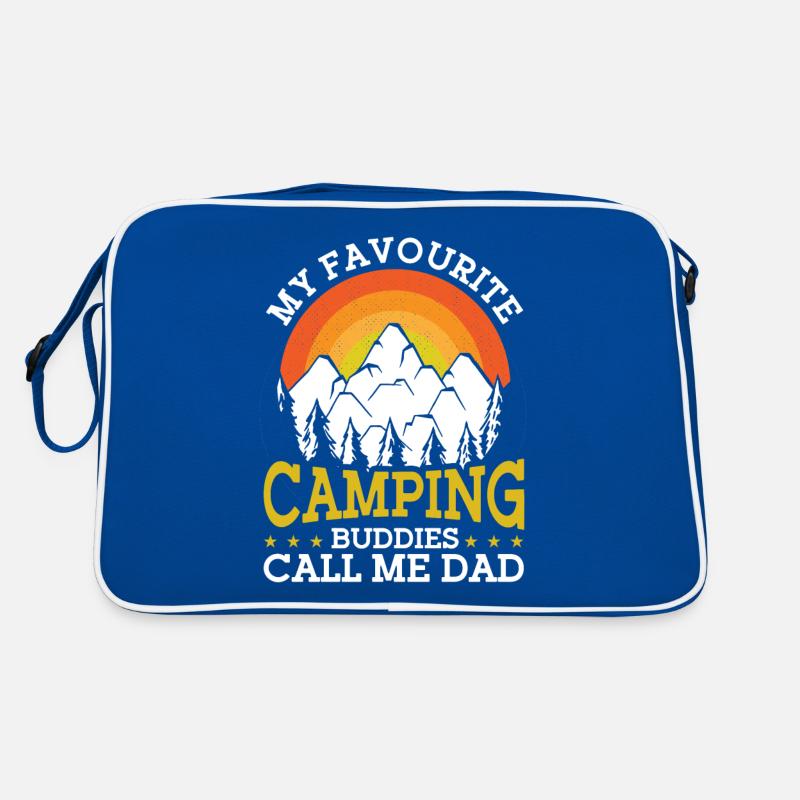 Camping Gift Drôle de dicton pour les campeurs Sac Retro