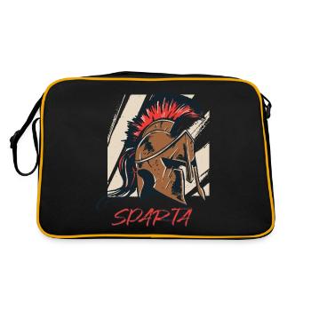 Sparta Warrior Sparta Warrior Helmet Gladiator Antique - Retro Bag - black/gold - Back