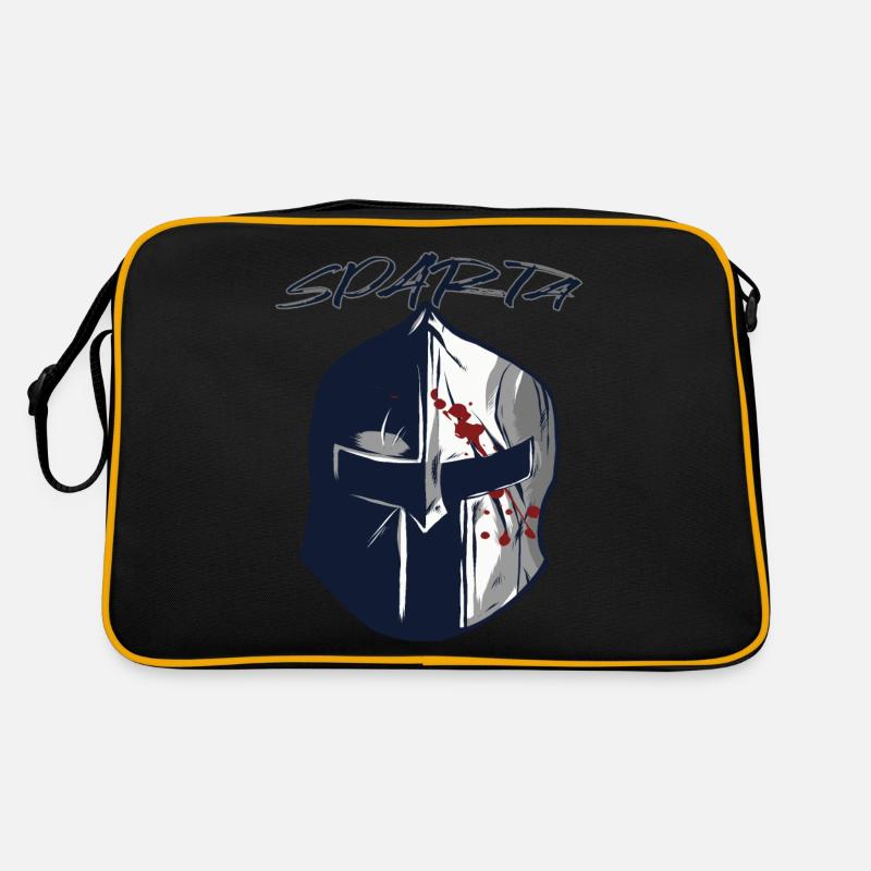 Armée Spartiate Grèce Antique Casque Sparte Gla Sac Retro