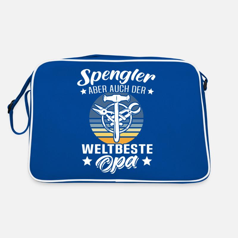 Spengler Opa Bauspengler Grossvater Retro Tasche