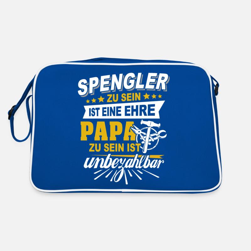 Bauspengler Papa Spengler Retro Tasche