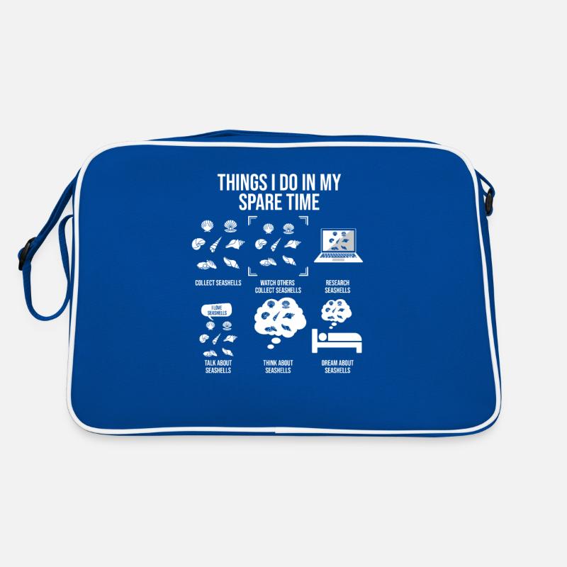 Things I Do In My Spare Time, Collecting Shells Retro Bag