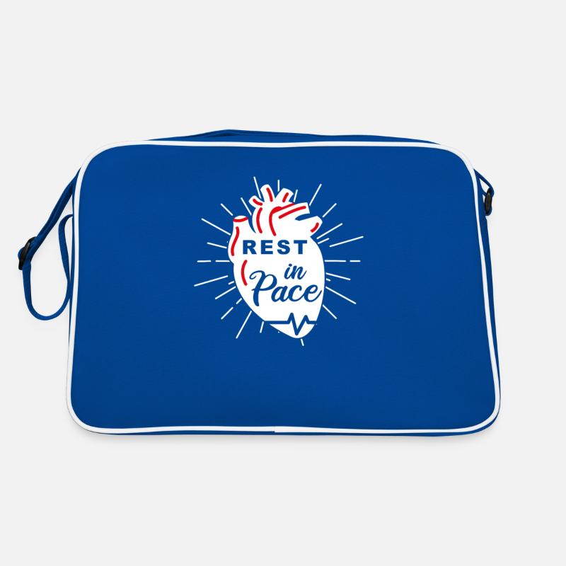 Rest In Pace, open-heart surgery Retro Bag
