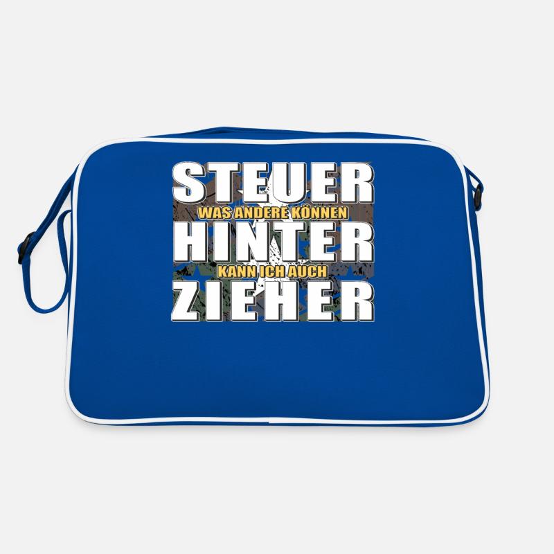 STEUERHINTERZIEHER Retro Tasche