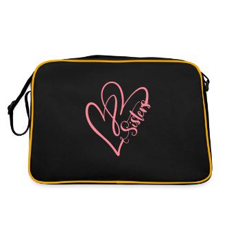 Soeur - Sac Retro - noir/or - Dos
