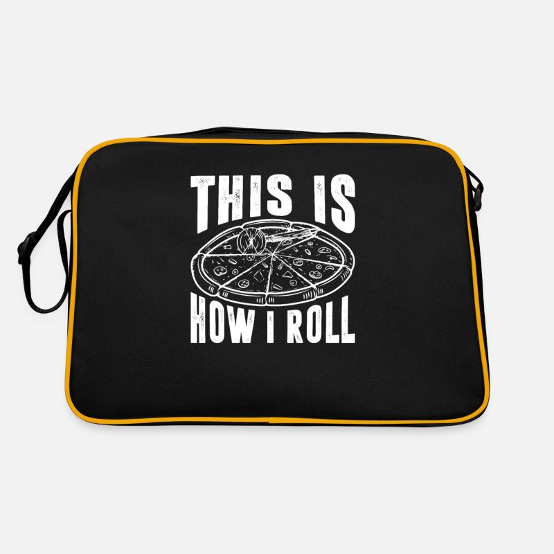 C'est comme ça que je roule, Funny Pizza Baker Sac Retro