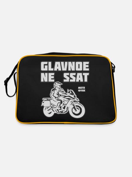 Glavnoe ne ssat, Enduro 2 - Sac Retro - noir/or - Dos