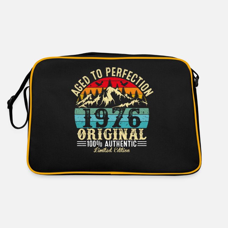 Vieilli À La Perfection 1976 Original Sac Retro
