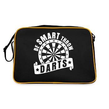 Darts Darts Player Darts Darts - Retro Bag - black/gold - Back