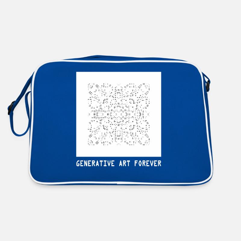 Programmes d’art génératif code d’image pour toujours Sac Retro