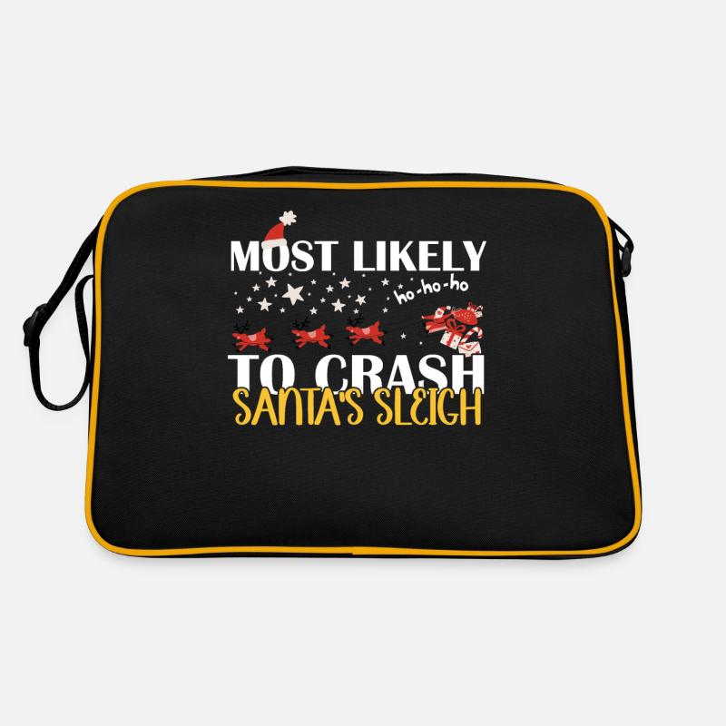 Très probablement, le traîneau va s’écraser Sac Retro