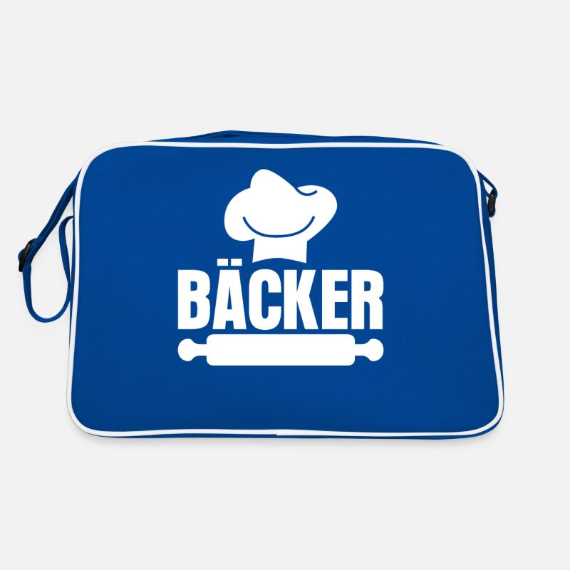 Bäcker Backen Bäckerei Retro Tasche