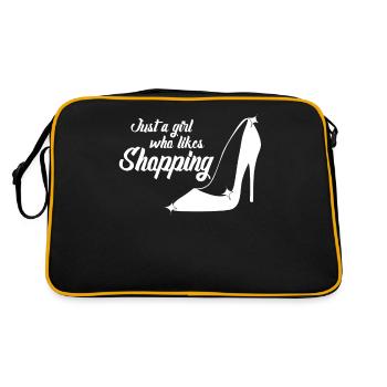 Shopping Chaussures Talons hauts Shopping - Sac Retro - noir/or - Dos